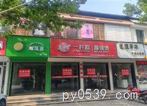 出租平邑县浚河路（原县文化馆沿街）商铺